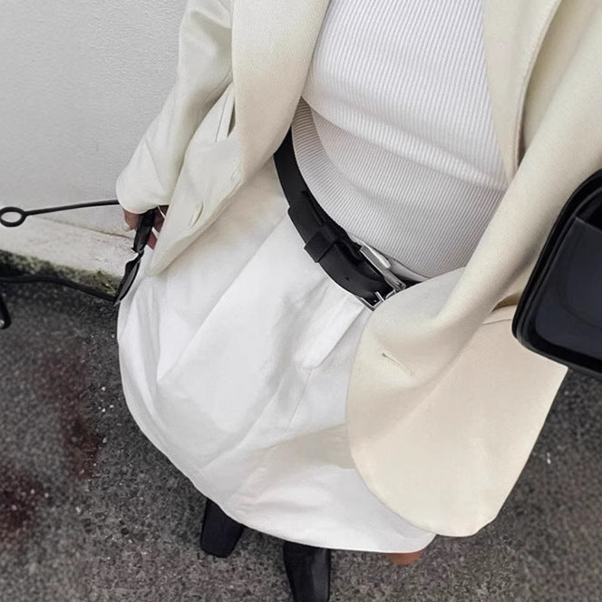 Dame plisséshorts med elastisk taljebånd og elegant pasform Stilla