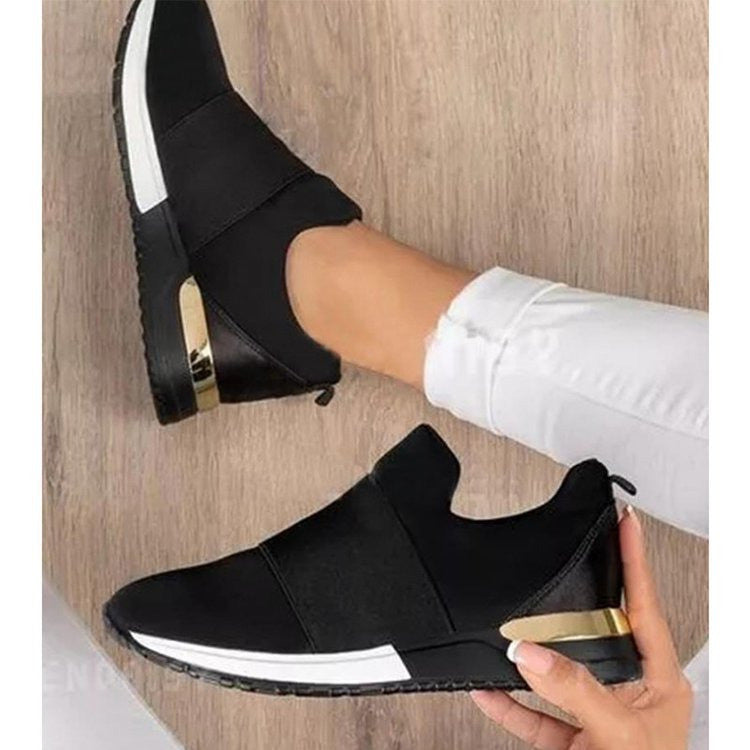 Dame sporty Slip-On Sneakers Stilla