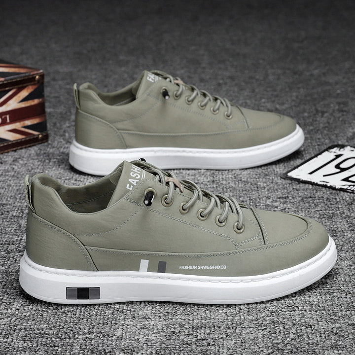 Femme Fritids Læder Sneakers Stilla