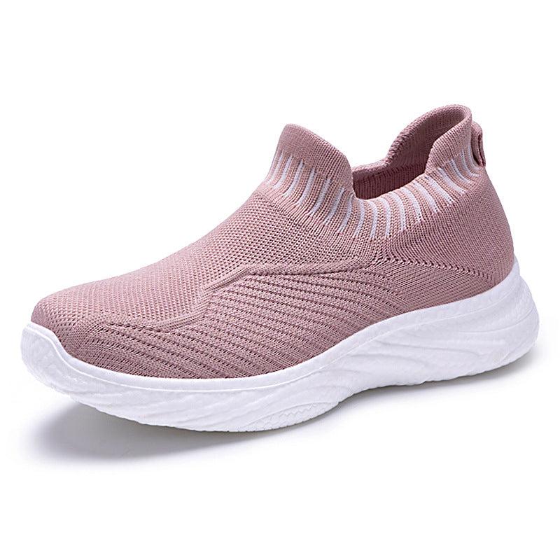 Damer Let Slip-On Sport-Sneakers med innovativ mesh-konstruktion og fleksibel sål Stilla