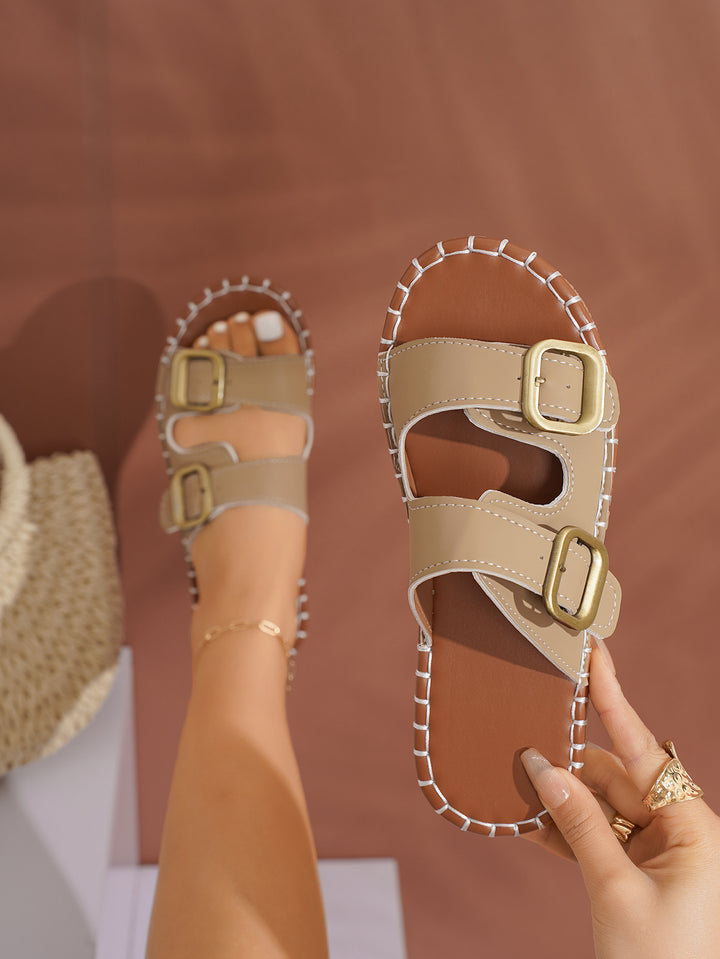 Dame trendy Riemchen-sandaler med justerbare spænder og komfortabel fodsengsdesign Stilla