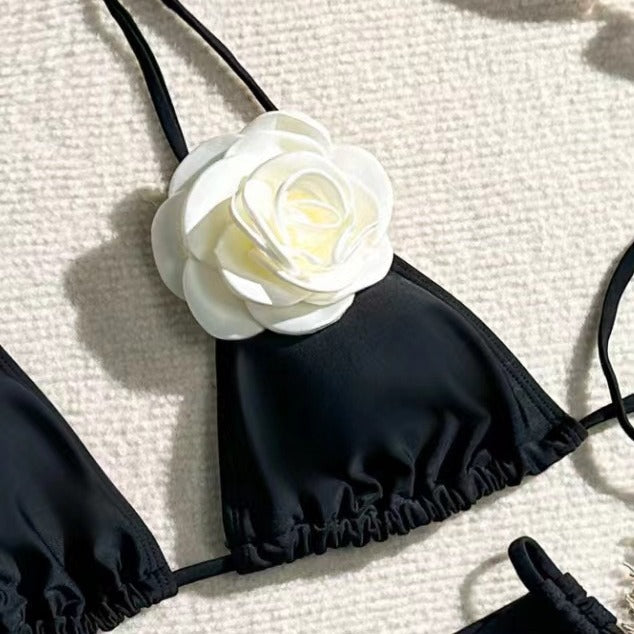 Dame blomstret bikinino Stilla