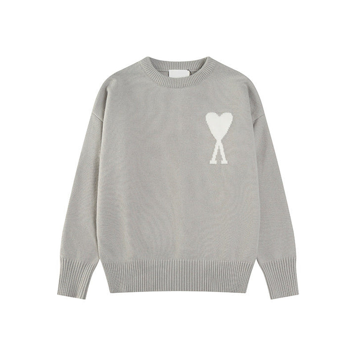 Stilla | Hjerte-broderet kvinders sweater