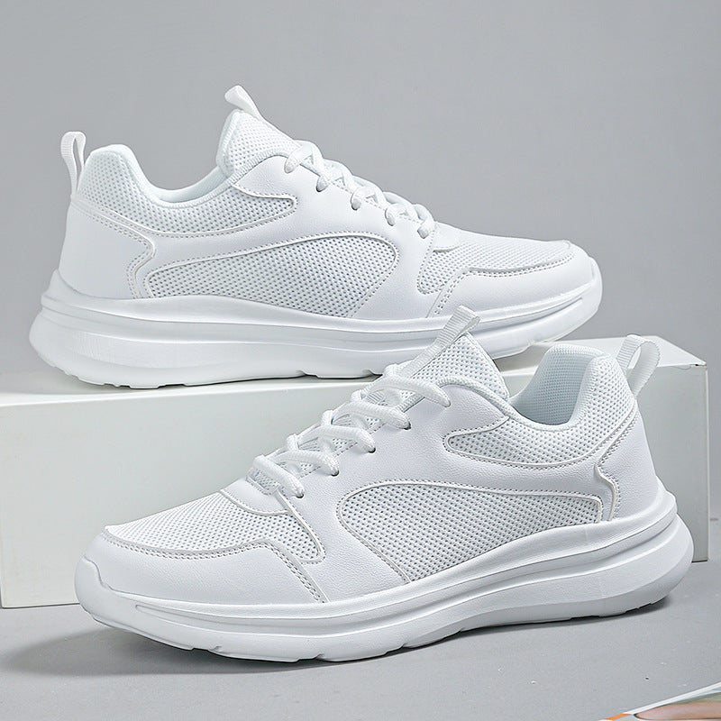 Damer nan åndbar net-sneaker med støddæmpende let sål og polstret hælkant Skovae