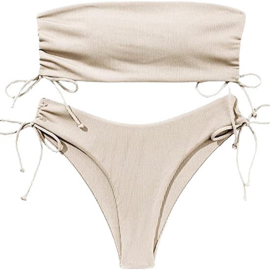 Dame Bandeau-Bikini-Sæt Stilla