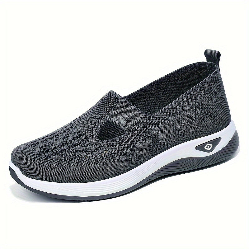 Dame Let Sneaker med åndbart strikdesign Stilla