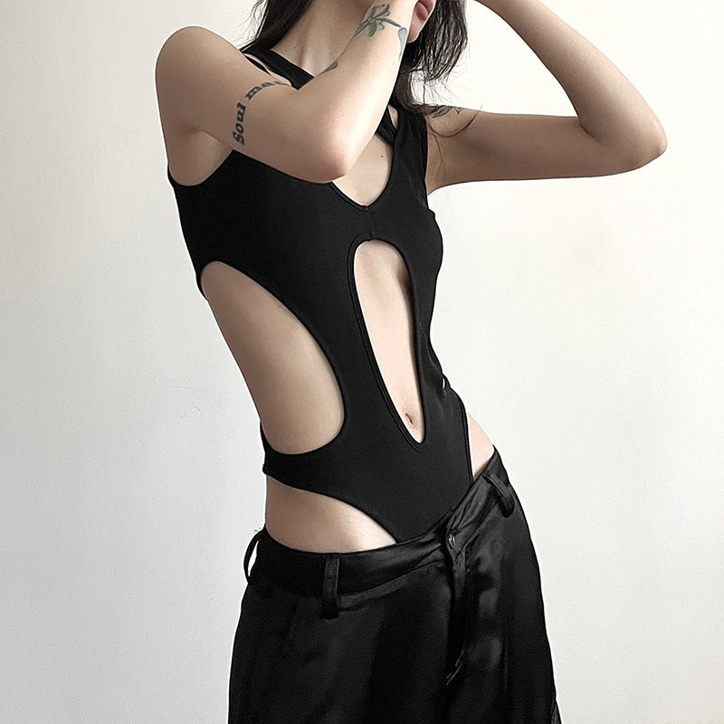 Dame Sporty Cut-Out Badedragt Stilla