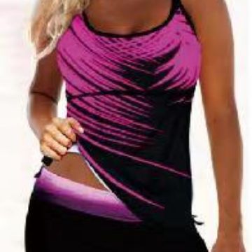 Dame Sport Tankini med moderne Shorts Skovae