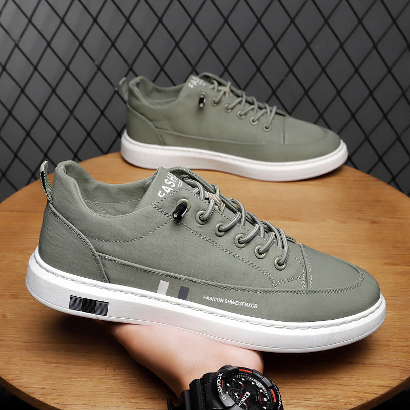 Femme Fritids Læder Sneakers Stilla