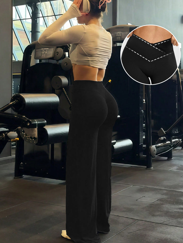 Dame Sporty High-Waisted Training Pants Skovae