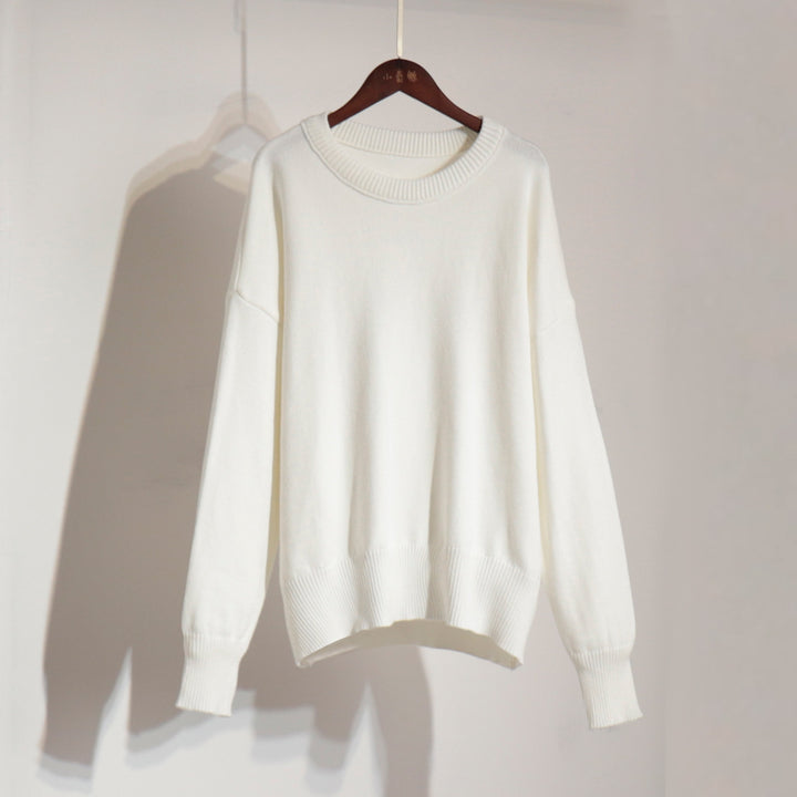 Kvinders oversized sweater med tekstureret strikmønster Stilla