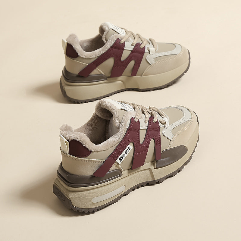 Dame Chunky Sneakers med dämpende sål og innovativt design Stilla