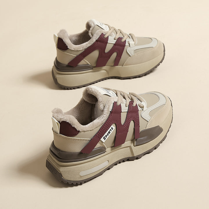 Dame Chunky Sneakers med dämpende sål og innovativt design Stilla