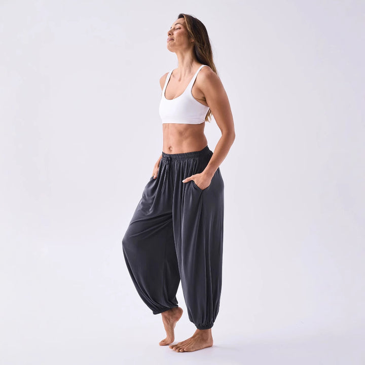 Kvinders afslappede sweatpants med elastisk talje og smal ben Skovae