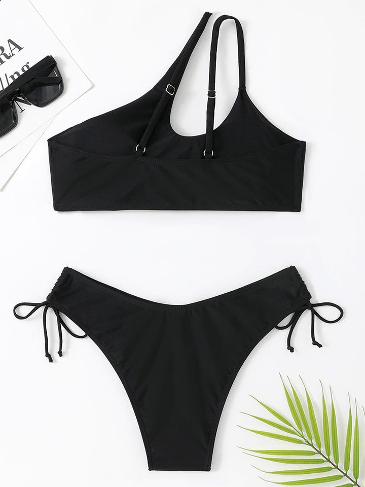 Dame justerbar bøjlefri bikini top og underdel sæt Stilla