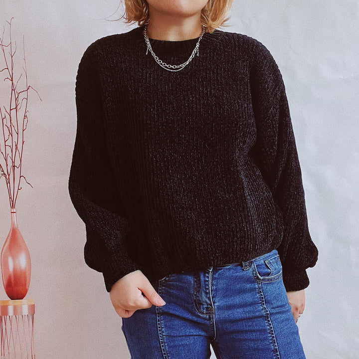 Kvinder Oversized Strik Sweater Stilla