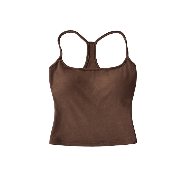 Dame Sporty Basic-top med racerback og elastisk pasform Stilla
