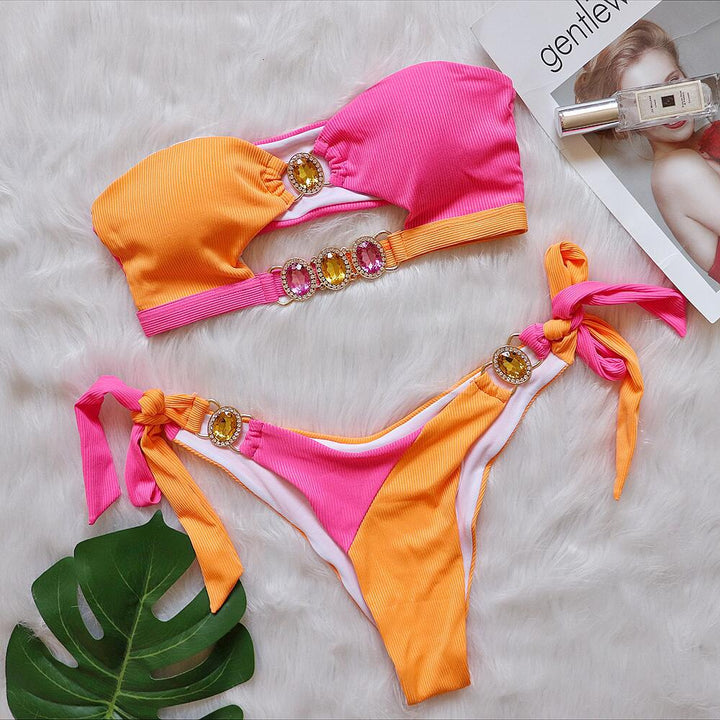Dame mode to-delt bikini sæt Stilla