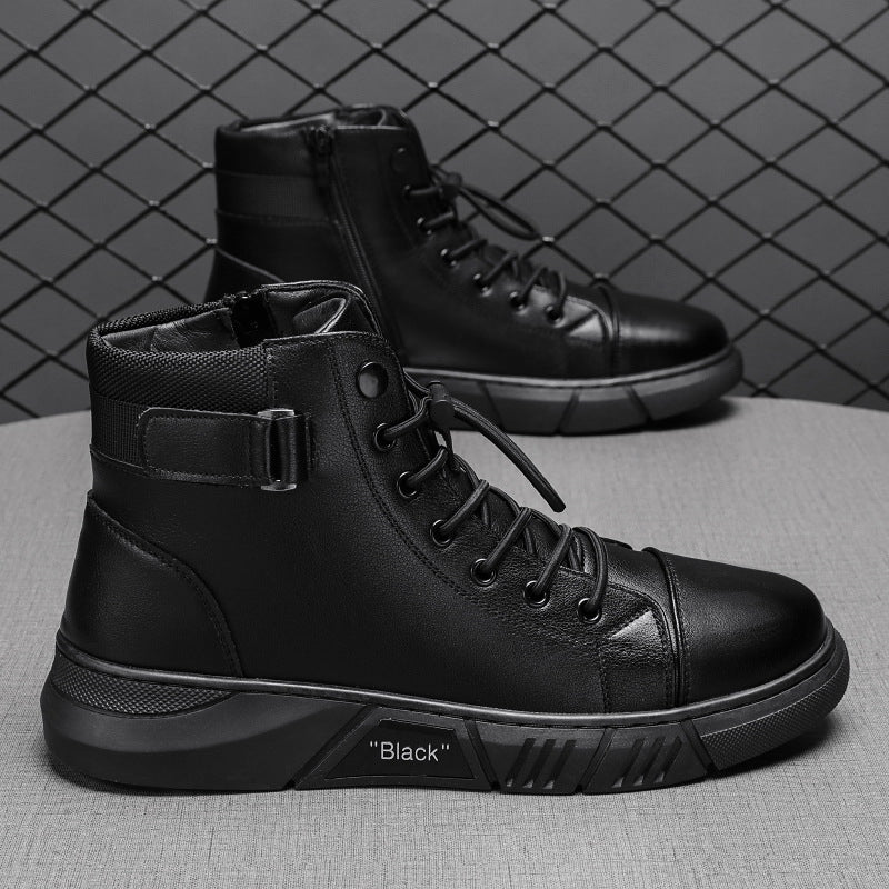Herrer High-Top Fashion Kampstøvler med forbedret støtte Stilla