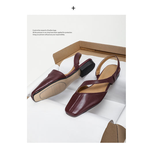 Dame Slingback-Ballerinas med elegant silhuet og behagelig fodseng Stilla