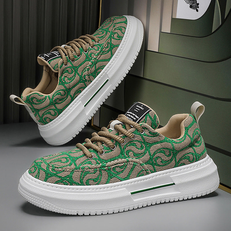 Femme Trendy Grafikmønster Sneakers Stilla