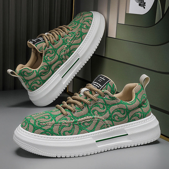 Femme Trendy Grafikmønster Sneakers Stilla
