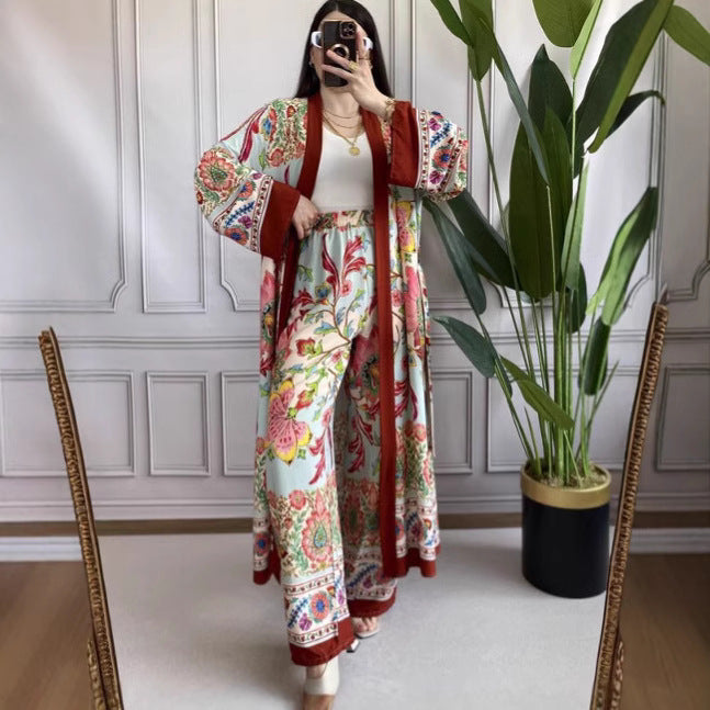 Damer Elegant Oversized Kimono-Style Cardigan Stilla