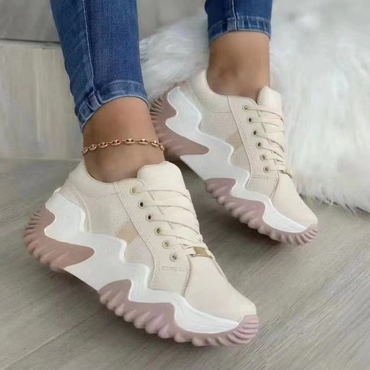 Dame Sportslige Mode Sneakers Stilla