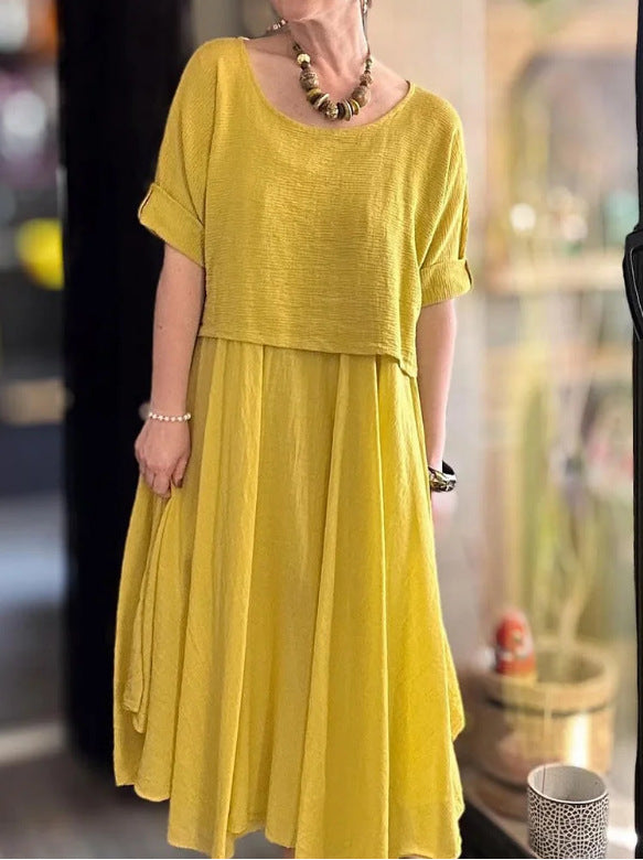 Dame Relaxed Fit Maxi Kjole Stilla