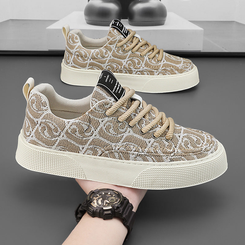 Femme Kunstnerisk Mønstrede Sneakers Stilla