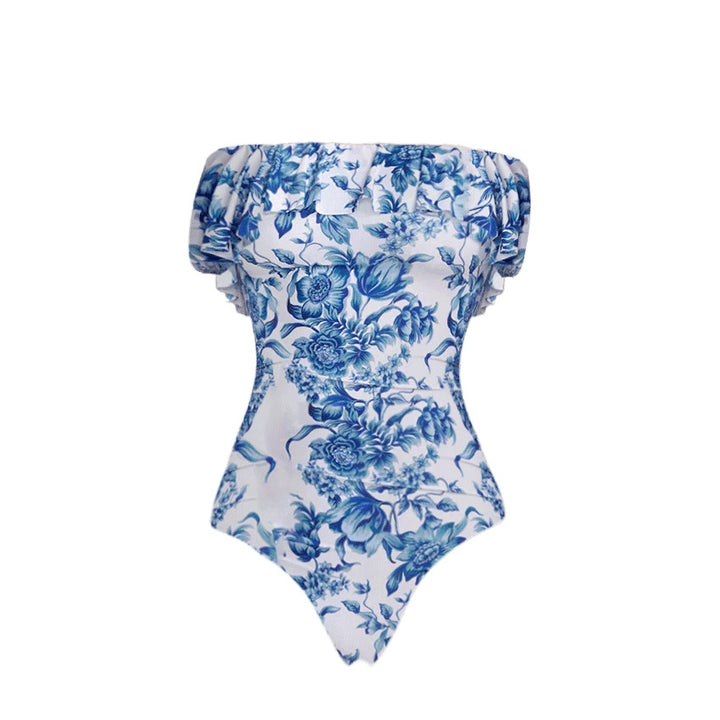 Dame Floral Tryk Bikini Skovae