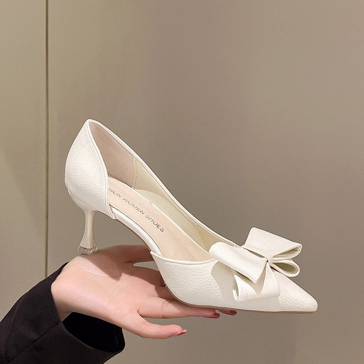 Dame Elegante Pumps med dekorative sløjfer og glamorøs accent Stilla