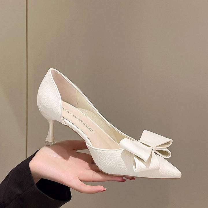 Dame Elegante Pumps med dekorative sløjfer og glamorøs accent Stilla