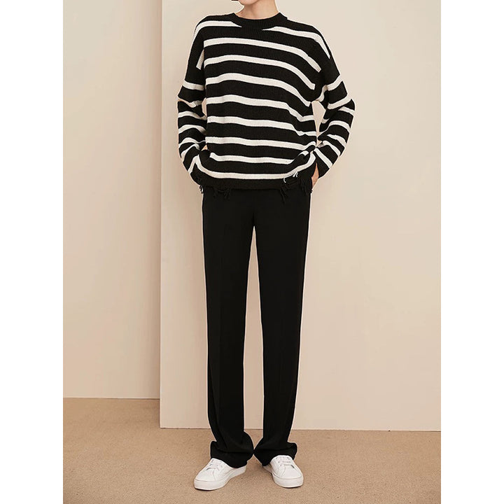 Dame afslappet oversized sæt med elegant silhuet Stilla