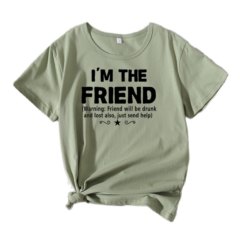 Kvinder Casual Komedie Grafik T-Shirt Stilla