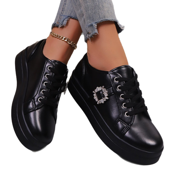 Dame Mode Platform Sneakers Stilla