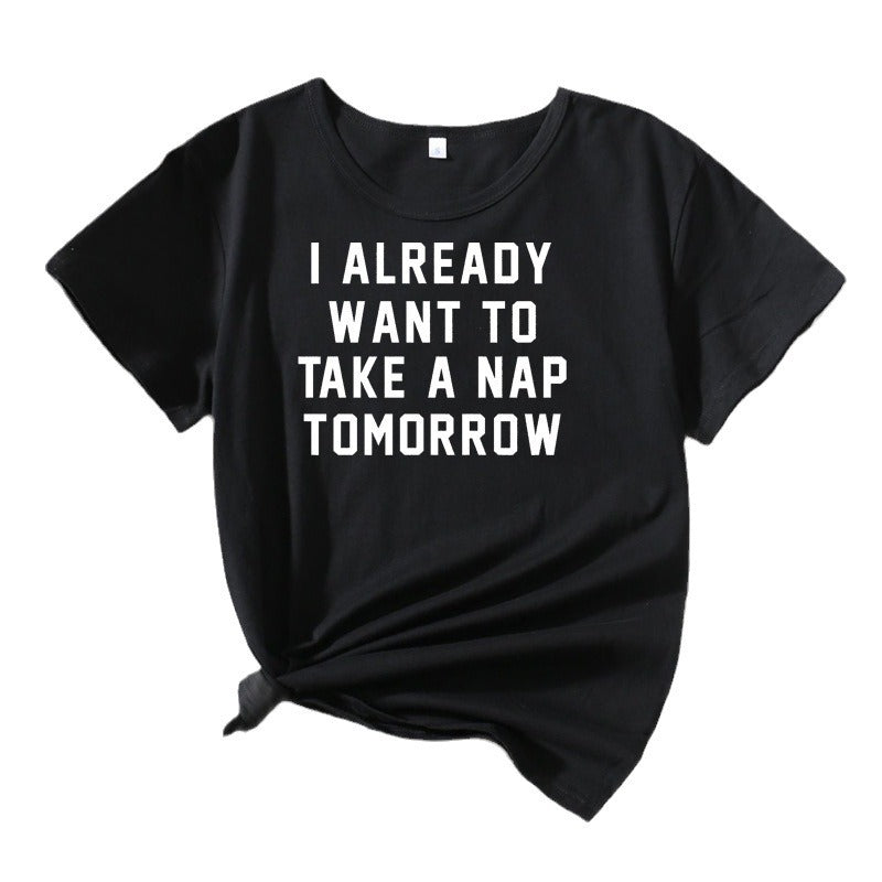 Dame Behageligt Citat T-Shirt Stilla