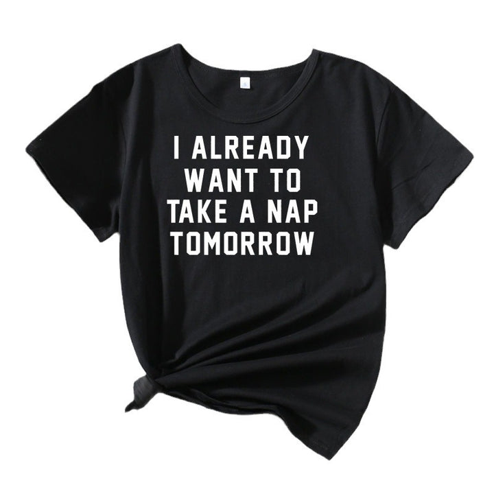 Dame Behageligt Citat T-Shirt Stilla