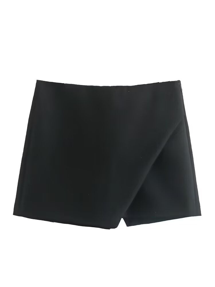 Dame mode wrap shorts lavet af højkvalitets, elastisk materiale Skovae