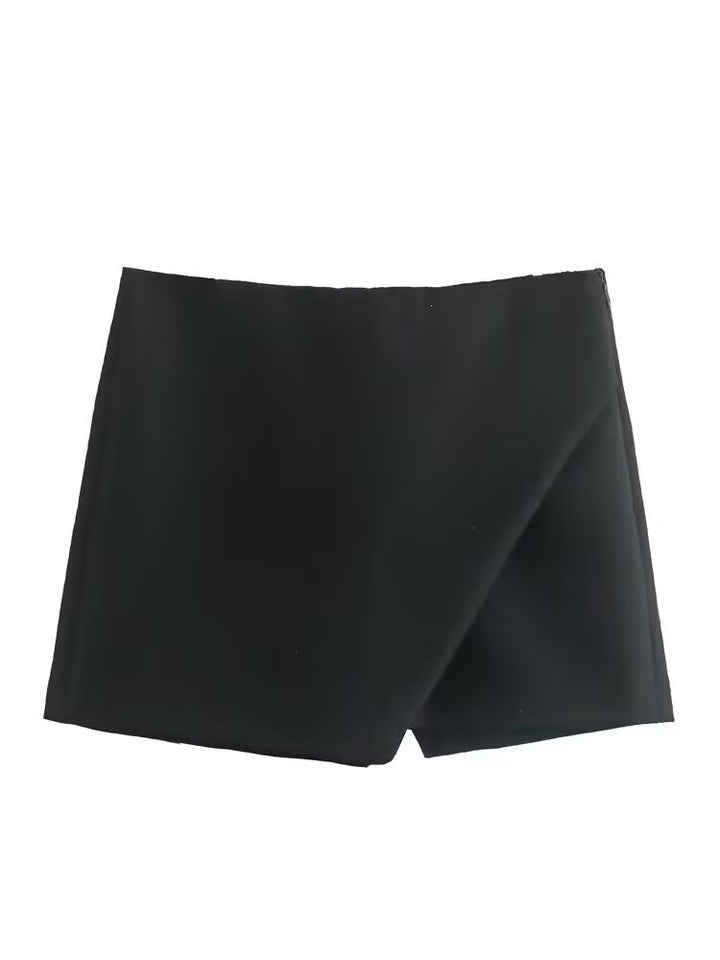 Dame mode wrap shorts lavet af højkvalitets, elastisk materiale Skovae