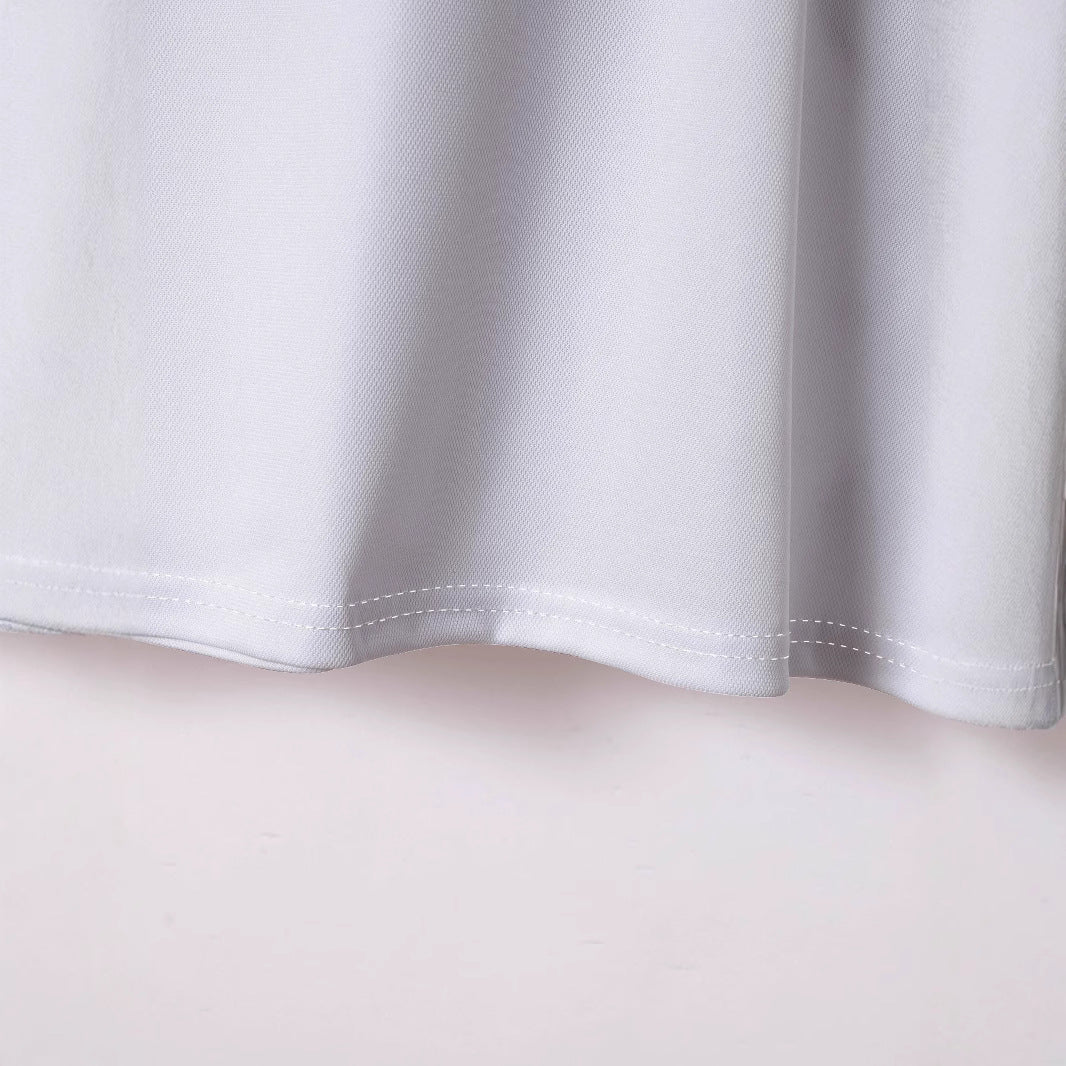 Herrer Poloshirt med moderne striber i to farver og åndbare egenskaber Stilla