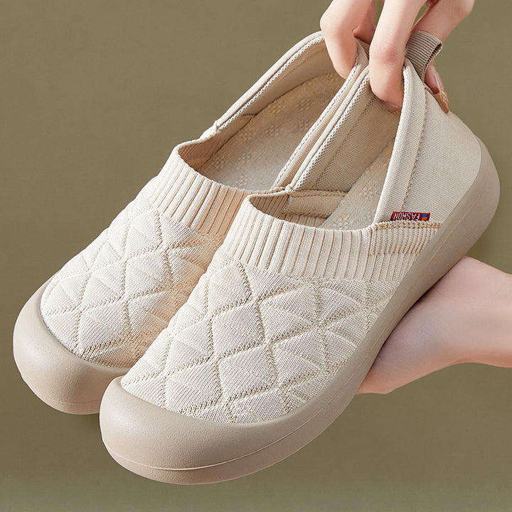 Femme Slip-On Polstret Komfort Gå Sko Stilla