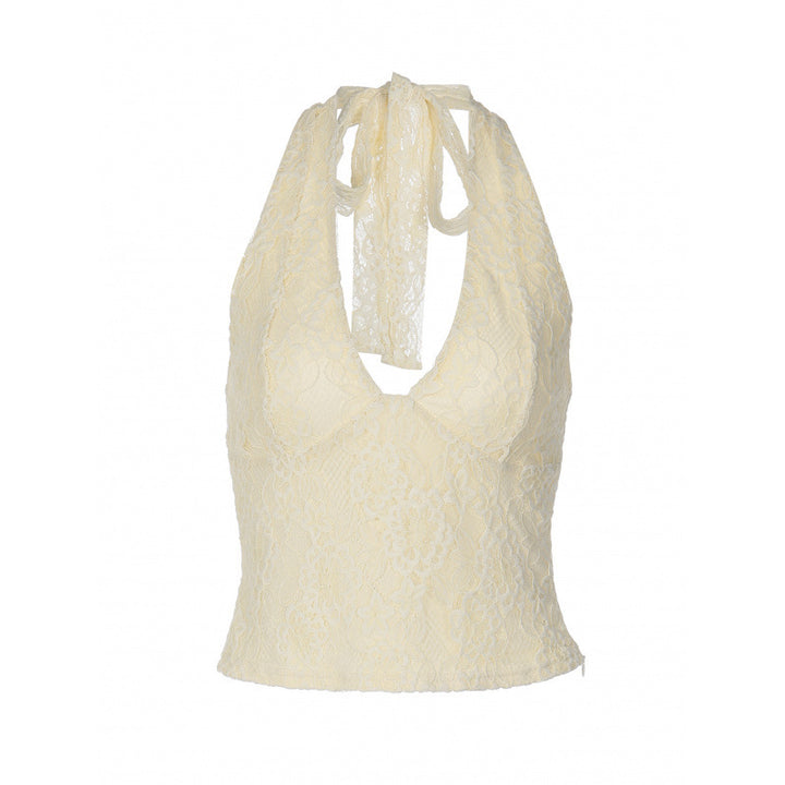 Damen Spitzen-Bustier Top Skovae