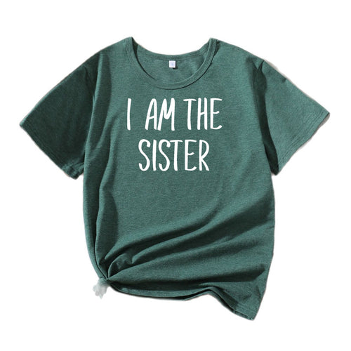 Dame Fritid Søster Statement T-Shirt Stilla