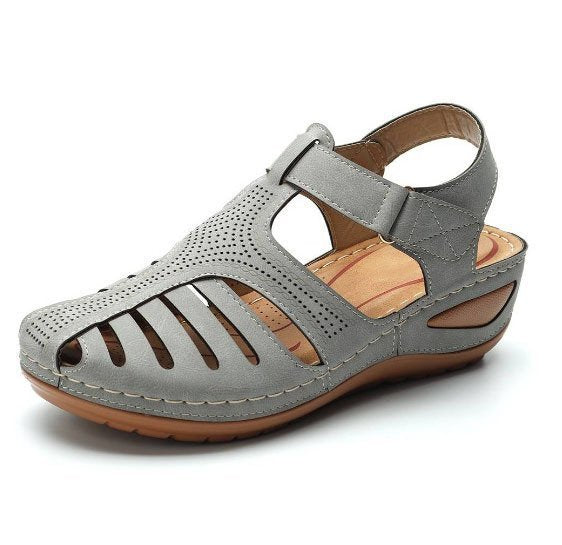 Dame Komfort Riemchen Wedge Sandaler Stilla
