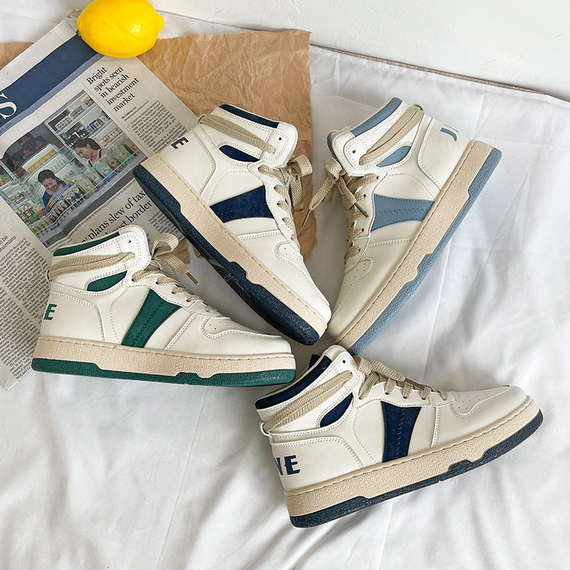 Dame High-Top Sneakers med åndbart overmateriale og dæmpende sål Stilla