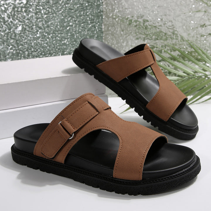 Dame Komfortable Sandaler med moderne snit og justerbar rem Stilla