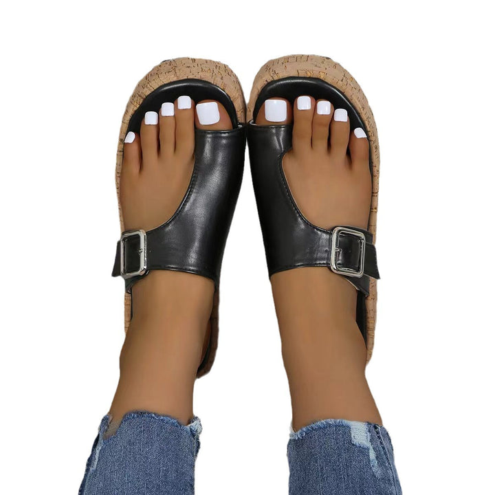 Dame komfort sandaler med ergonomisk korksål Stilla