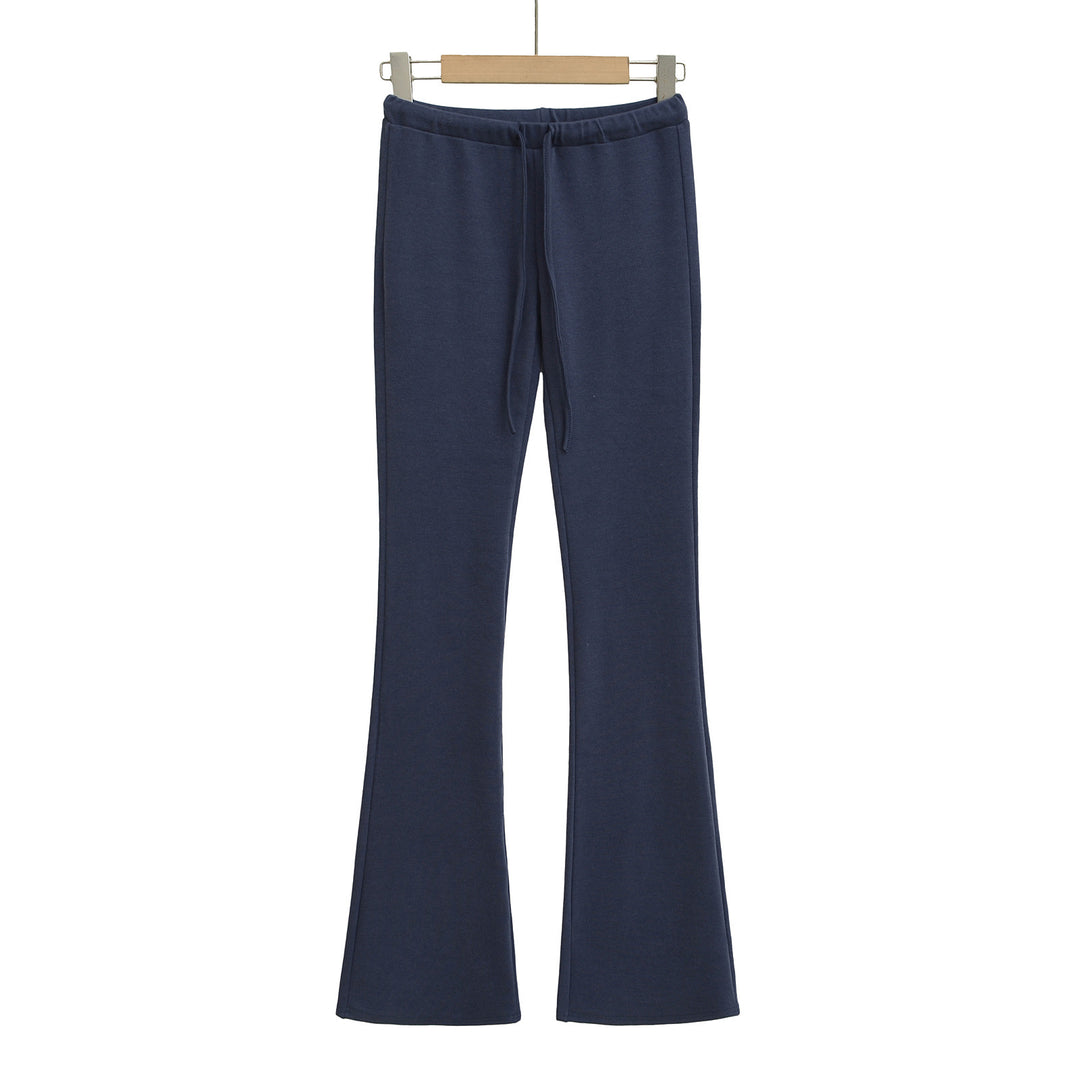 Dame Sporty Flared-bukser med elastisk talje og justerbar snor Stilla