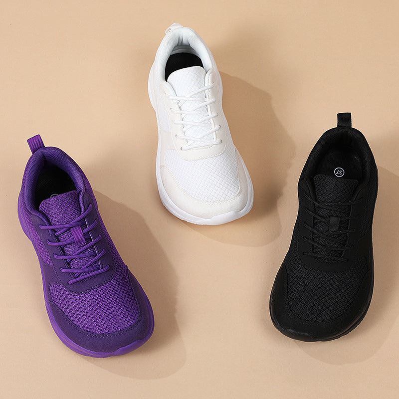 Herre nan polstret komfort-gang-sneaker med åndbart mesh-overdel og ergonomisk dæmpningssål Skovae